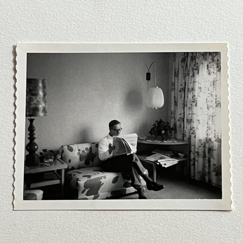 Vintage snapshot - b&w,